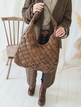 Gwen leatherbag, brown