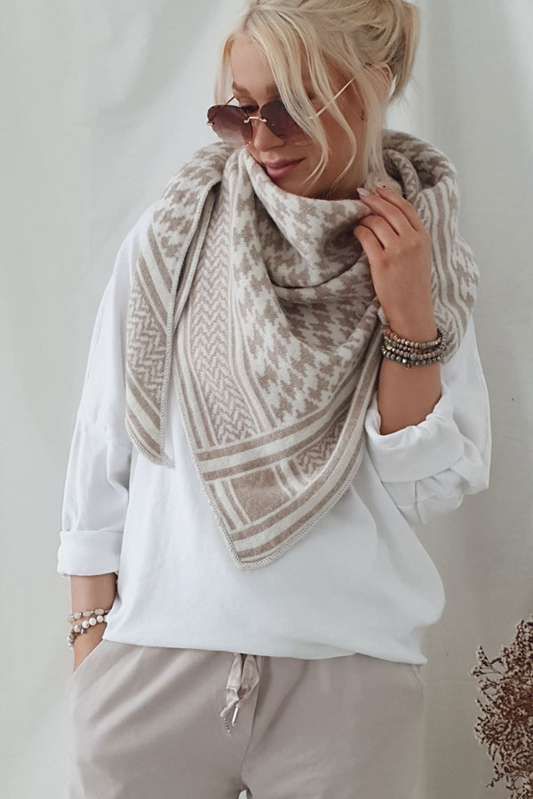 Agriano scarf, sand