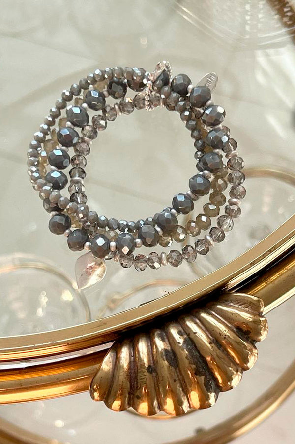 Amelia bracelet, silver