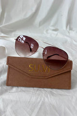 Sunglasses 51015, brown/gold