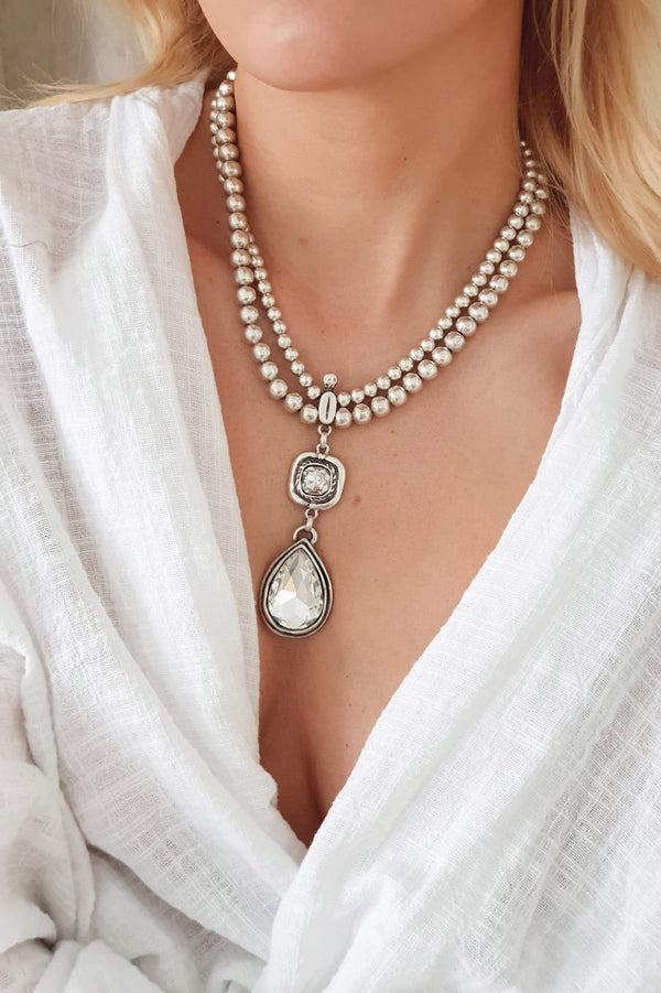 Edirne necklace, silver